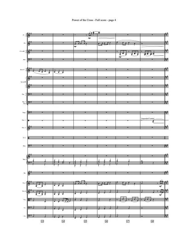 新規、Azio Corghi symboLa orchestral Score The Power of the Cross NextGen Orchestra Music by Richard